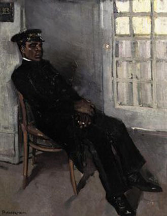 De portier: A Cigarette Break