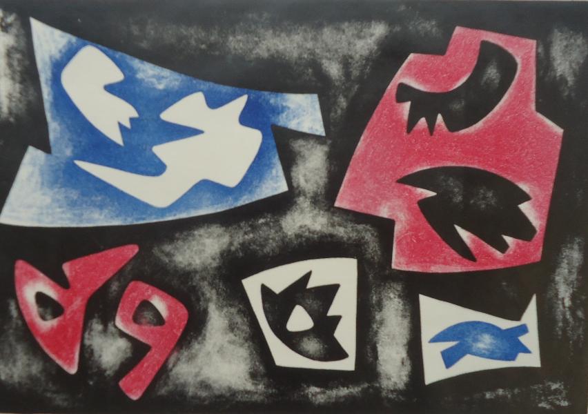 Collectie 15-tal werken op papier